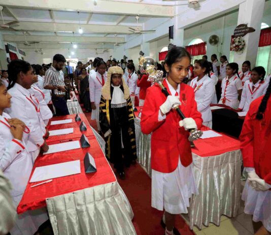 Student Parliament of R/ Convent of The Child Jesus National School, Ratnapura held in a grand manner