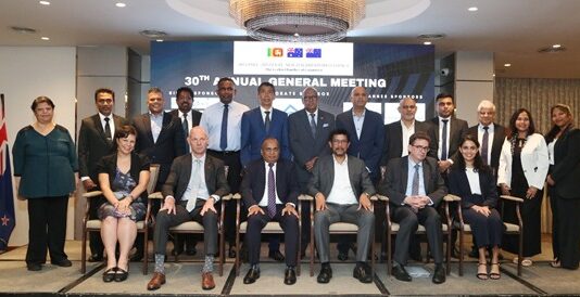Newly Appointed Committee of the Sri Lanka –Australia –New Zealand Business Council of the Ceylon Chamber of Commerce 2025/26